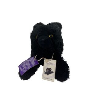 Warmies Black Cat Microwavable Weighted Lavender Scented Plush Toy NWT Black